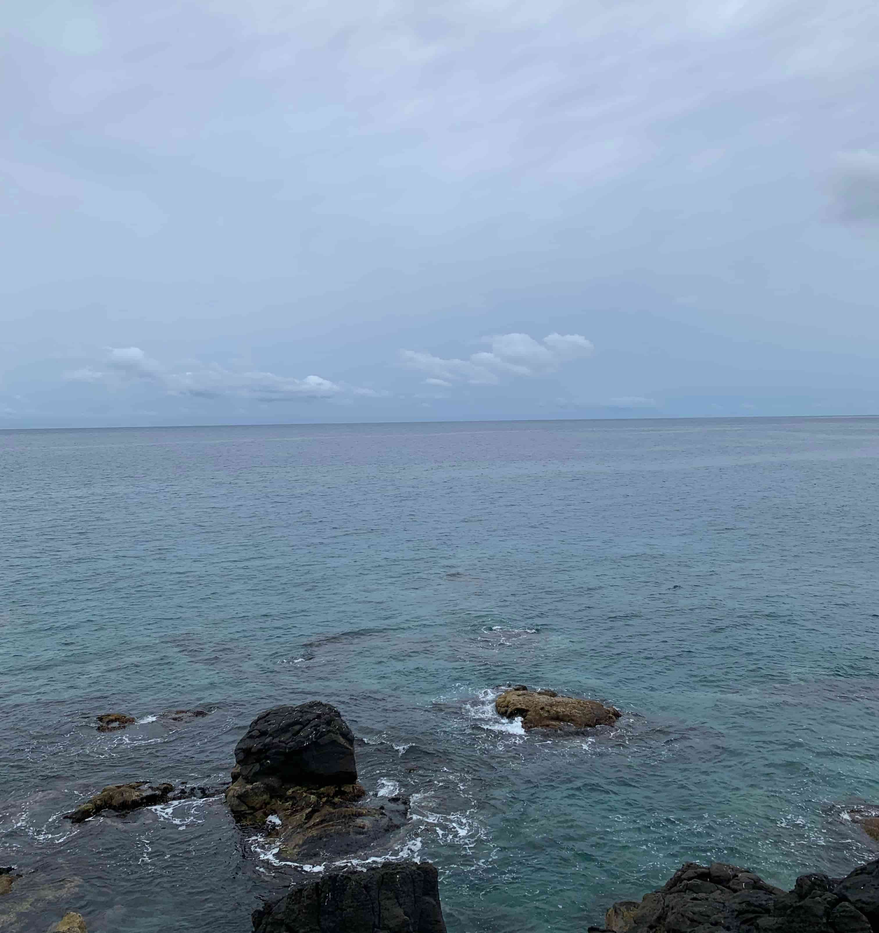 利尻町 / 神居海岸パークから見る大海原