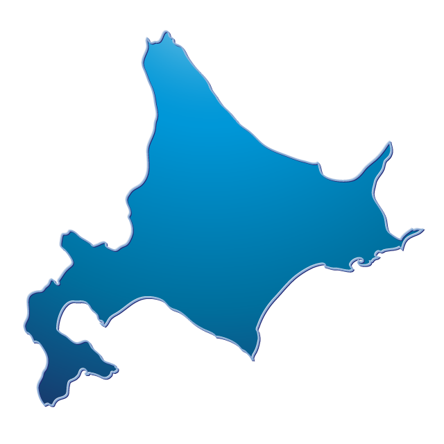 北海道の地図